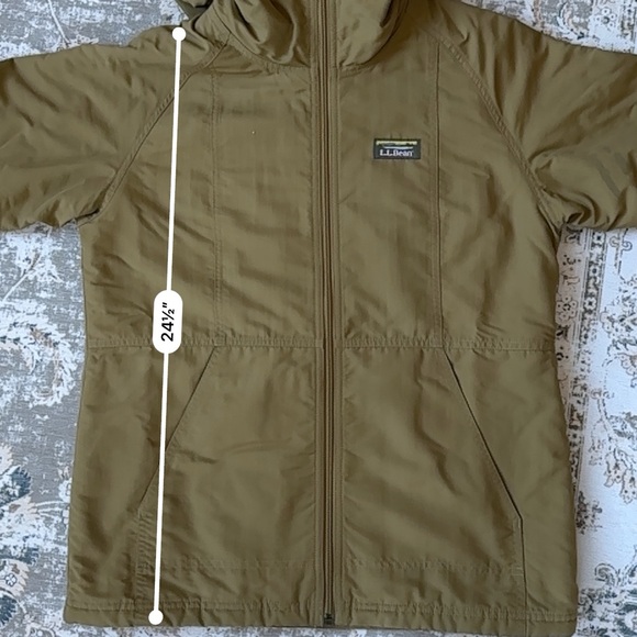 L.L.Bean Mountain Classic Insulated Hooded Jacket - Picture 6 of 6